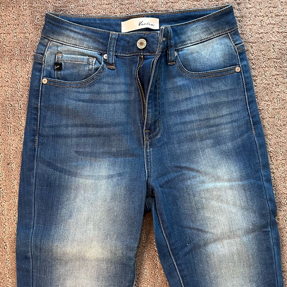 KanCan Men's Dark Blue Skinny Jeans